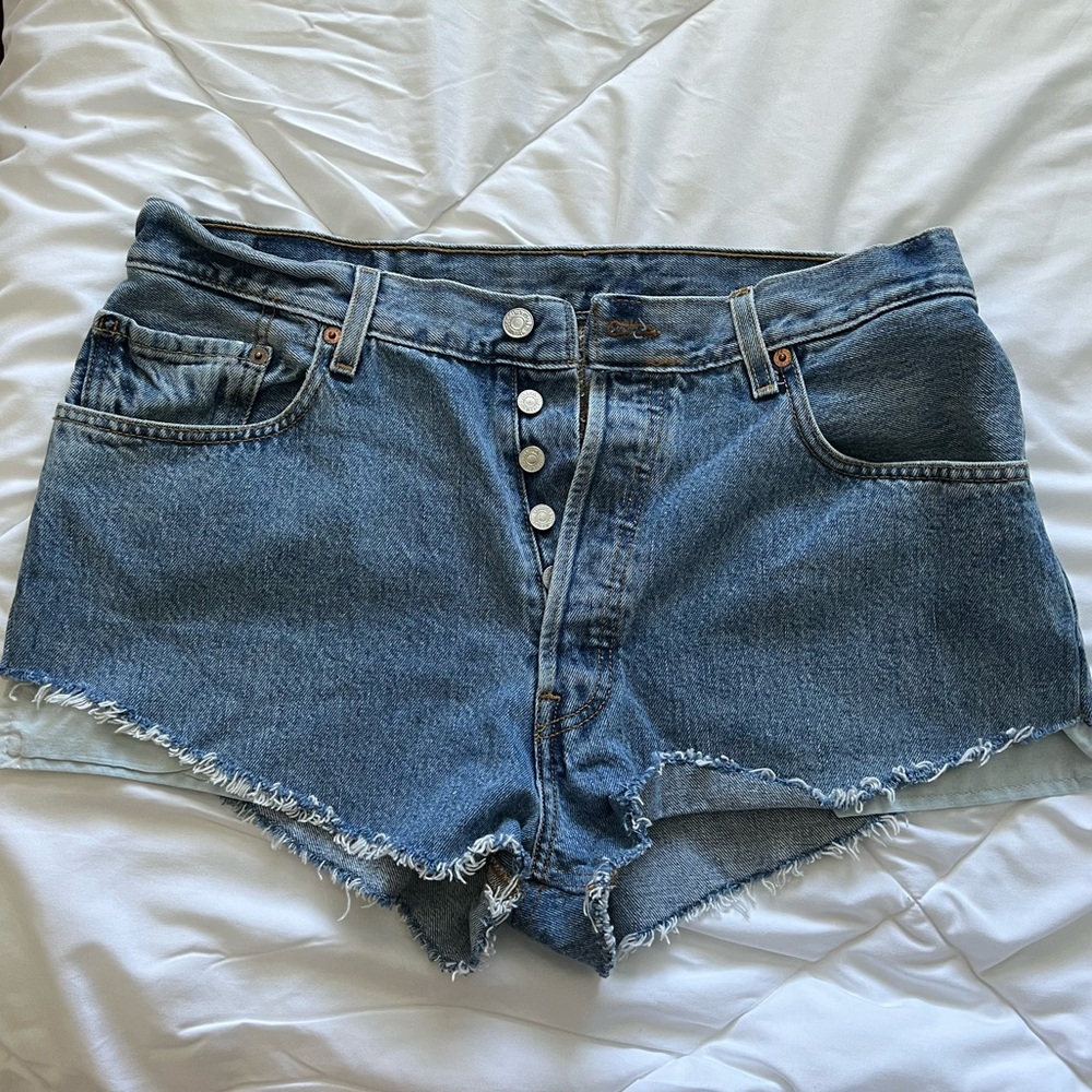 Cheeky Levi’s Jean shorts